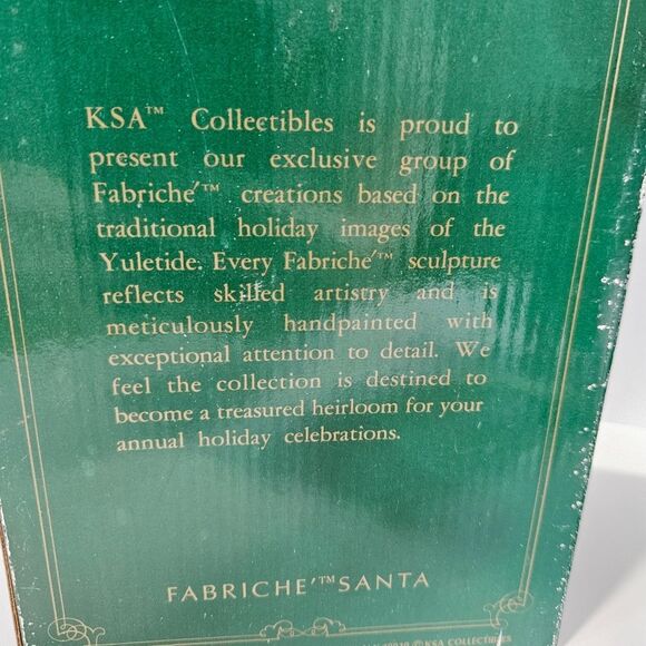 Kurt Adler KSA Collectibles Tee Time Santa On The Green Mr & Mrs Claus Figurines - Picture 11 of 16